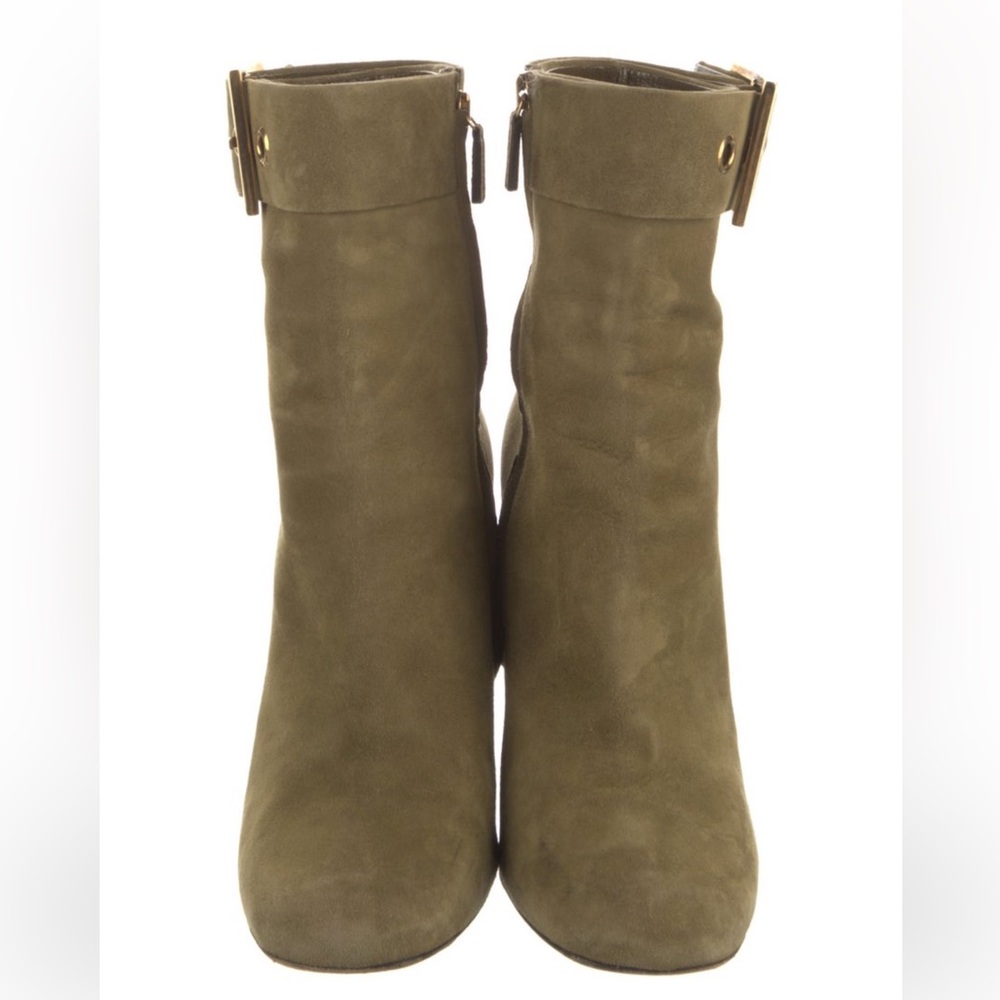 Gucci Suede Heel Boots - Picture 2 of 5